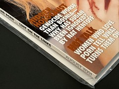 PENTHOUSE Magazine August 2001 Issue – Ava Vincent – The Wall – Miriam & Claudio