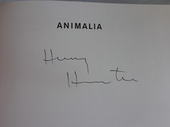 Animalia by Henry Horenstein SIGNED 2008 1st/1st Hardcover New!