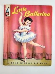 Little Ballerina Vintage Rand McNally Elf Book Hardcover Dorothy Grider
