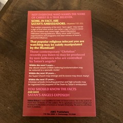 Satan’s Angels Exposed by Salem Kirban Trade Paperback 1980