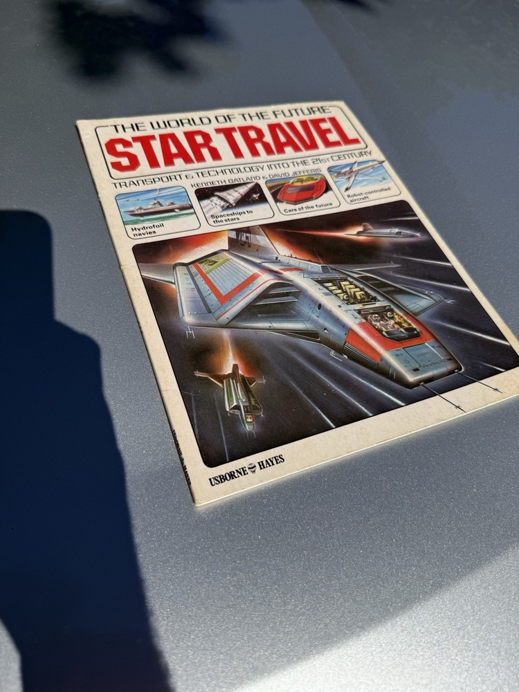 The World of the Future: Star Travel Paperback Illustrated YA Usborne Hayes