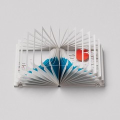 JAPAN Mount FUJI 360°BOOK 3D Gimmick Pop Up Book