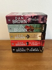 The Robert Langdon Series by Dan Brown – Books 1-5, Paperback