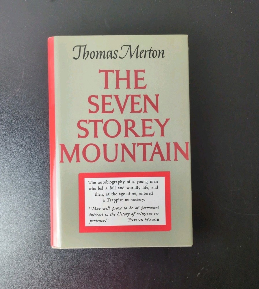 The Seven Storey Mountain by Thomas Merton 1948 First Edition Harcourt Hardcover