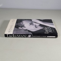 Michael J Fox Lucky Man Book Memoir 2002 Hardcover 260 Pages Celebrity Biography