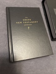 Crossway Greek New Testament Slipcover Box Tyndale House Hardcover 2017 2021