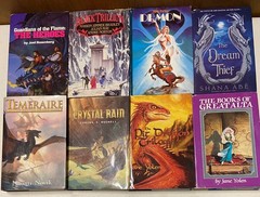 Lot of 8 Fantasy Epic Novel Hardcover BCE Books Various Authors