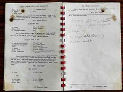 1957 Epsilon Sigma Alpha ESA Sorority Cook Book Kearney Nebraska Vintage