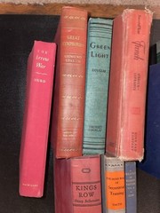 Vintage Book Lot 10 30’s French War Green Light Human Kings Row Art Speech Rare