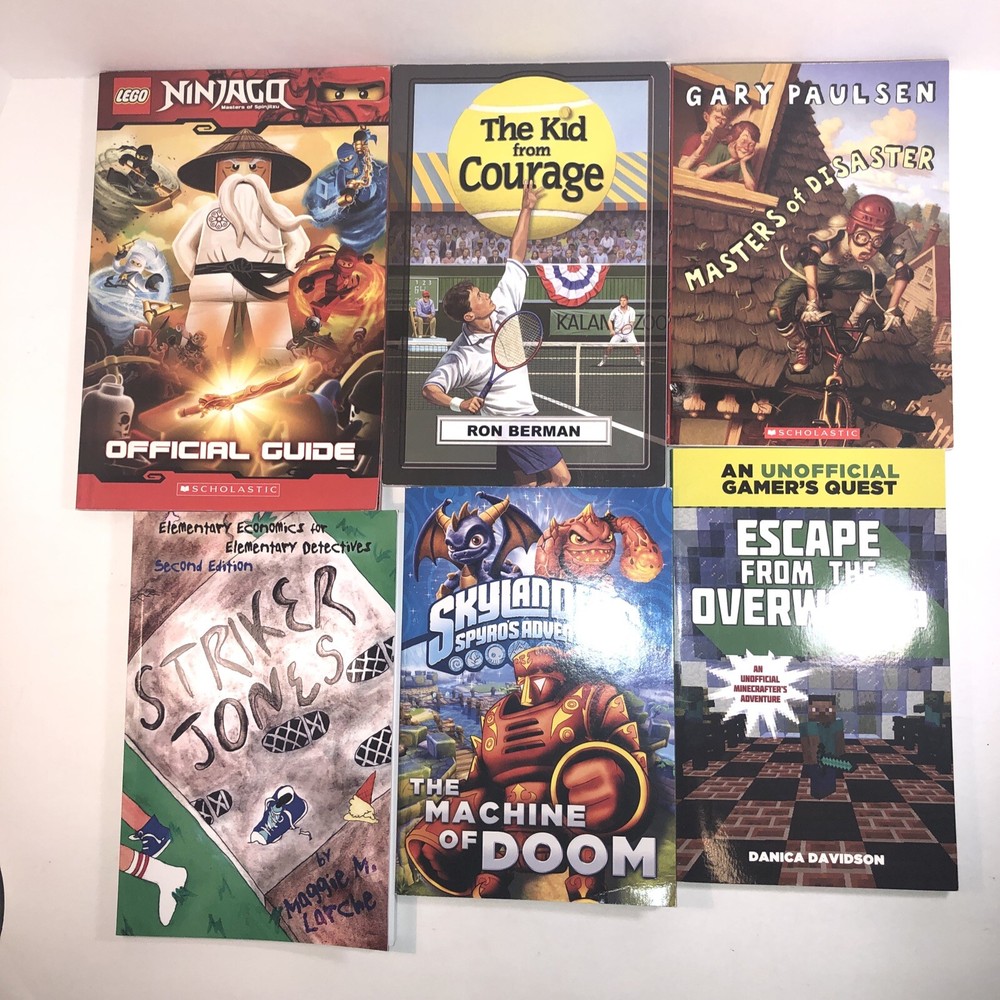 Children Chapter Book Bundle Kids Reading Lot Of 6 Ages 7 – 11 Homeschool