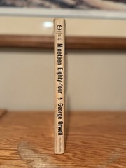 NINETEEN EIGHTY FOUR Paperback Book GEORGE ORWELL 1961 Printing