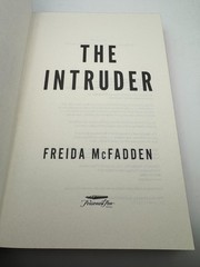 THE INTRUDER by Freida McFadden Sprayed Edge DELUXE EDITION Thriller Hardcover
