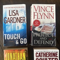 Lot of 4 paperbacks books