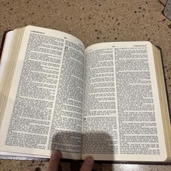 Vintage 1973 Holy Bible Concordance Red Letter Edition Word Aflame Press Rare