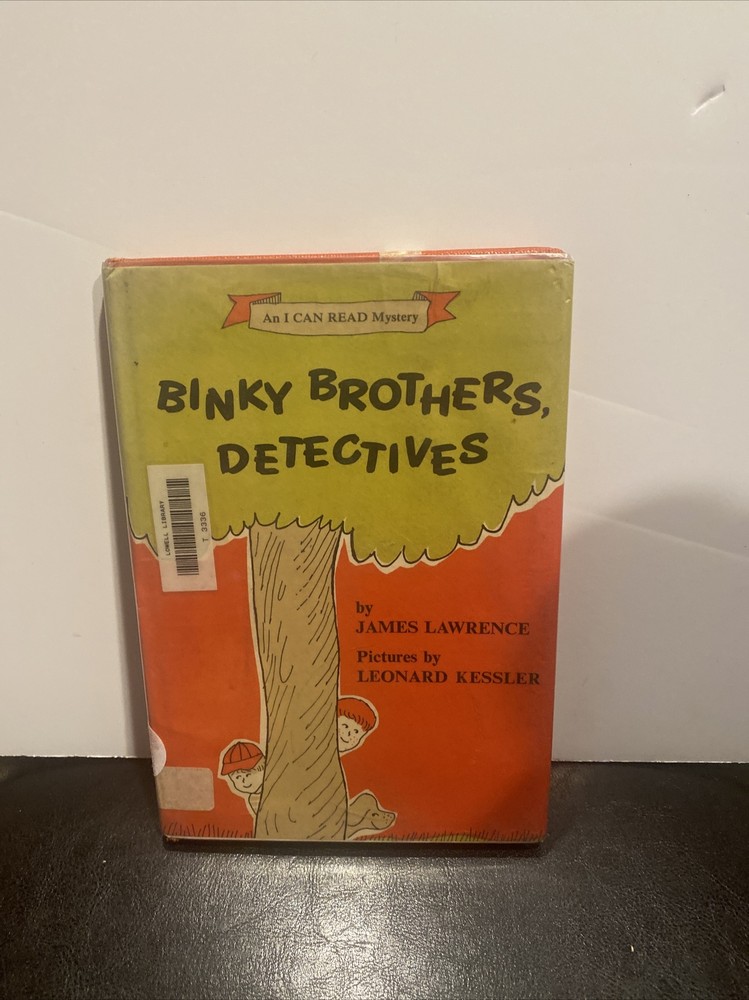 BINKY BROTHERS, DETECTIVES . JAMES LAWRENCE . HC 1968 .. AN I CAN READ MYSTERY