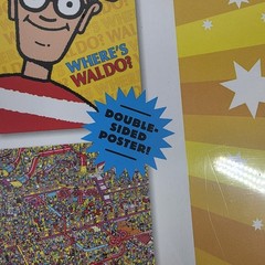WHERE’S WALDO? THE SUPER SIX! Martin Handford Six Books Poster And Puzzle New