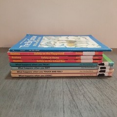 Lot of 8 Mixed Random Children’s Books and, Classic Stories Educational