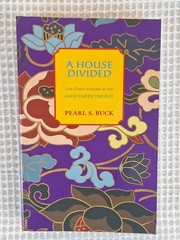 Sons And A House Divided: Good Earth Trilogy Pearl S. Buck Paperback 2 Book Set