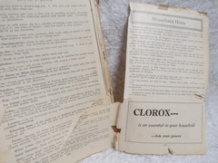 1919 CUPID’S BOOK OF GOOD COUNCEL COOK BOOK 104 PAGES MISSING BACK COVER
