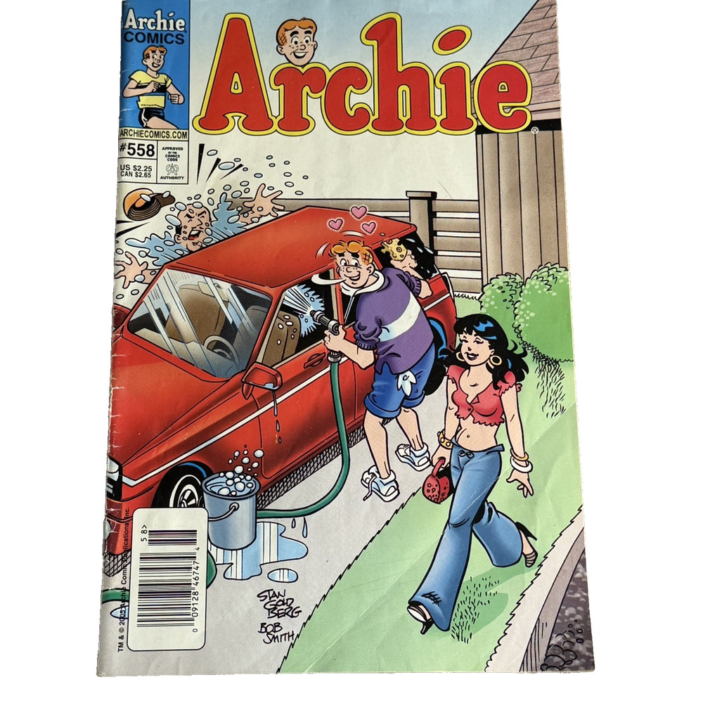 Vintage Archie Comics #558 2004 Red Crop Top Cover USA