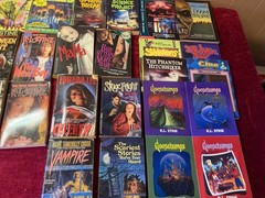 Lot Vintage YA Horror Books Paperback Goosebumps Pike Fear Street 1980s 1990s