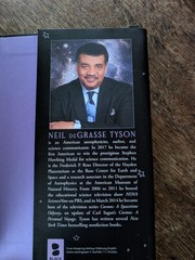 Neil deGrasse Tyson Signed „Merlin’s Tour of the Universe” 2024 Hardcover Book