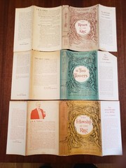 The Lord of the Rings J.R.R. Tolkien 1961 1st editions, 10th/8th/8th impressions