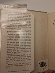 Diamonds Are Forever by Ian Fleming rare 1st U.S. edition 1956