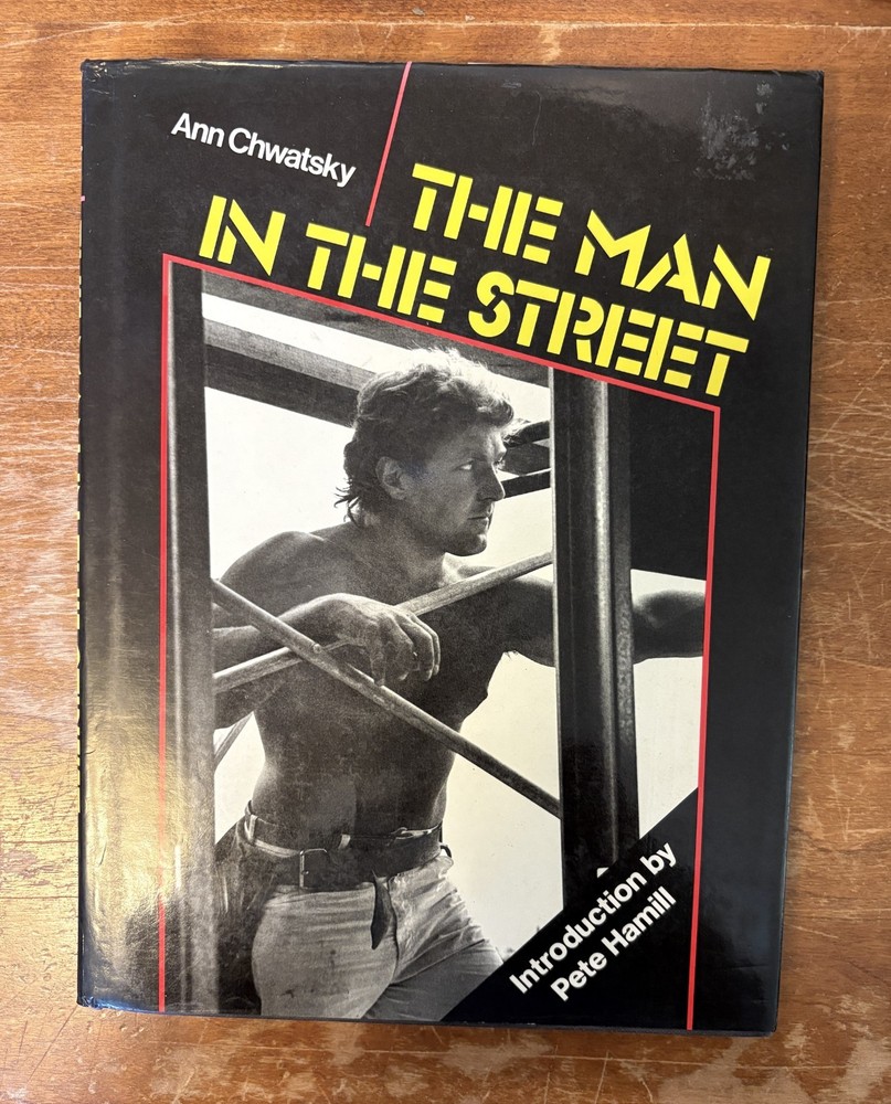 Man in the Street Ann Chwatsky HC 1889 Photography Gay Interest