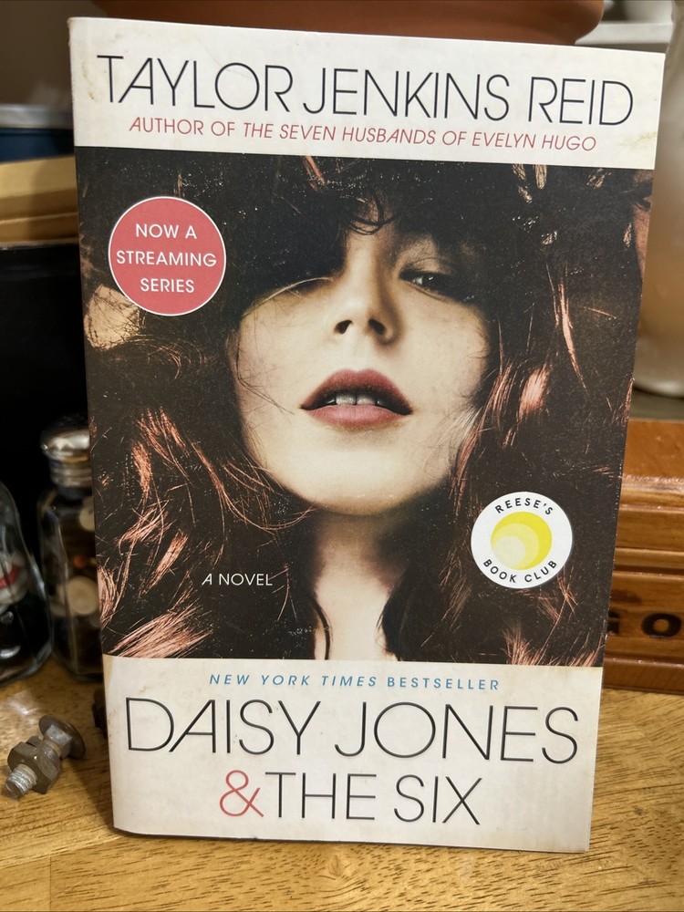 Daisy Jones and the Six Reese’s Book Club Novel by Taylor Jenkins Reid Paperback