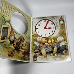 Gnome Clock Book By Rien Poortvliet & Will Huygen – HC – VGUC