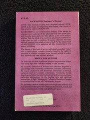 ASCENSION Beginner’s Manual By Theodore Baroody 1989 1st Ed New Age Spiritual PB