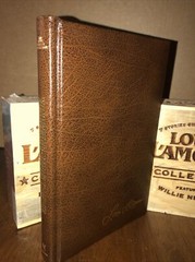 YONDERING Louis L’Amour Collection GENUINE LEATHER Gold Gilt Page Edges Military