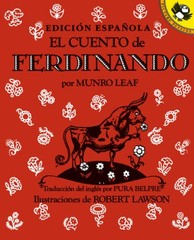 El Cuento de Ferdinando (The Story of Ferdinand in Spanish) (Picture P – GOOD