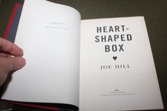 Heart-Shaped Box by Joe Hill 2007 HC 1st Edition/4th Print William Morrow