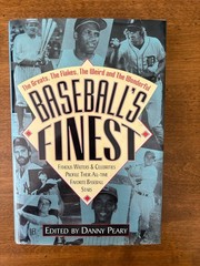 Baseball’s Finest by Danny Peary (1996, Hardcover) JG Press 383 Pages