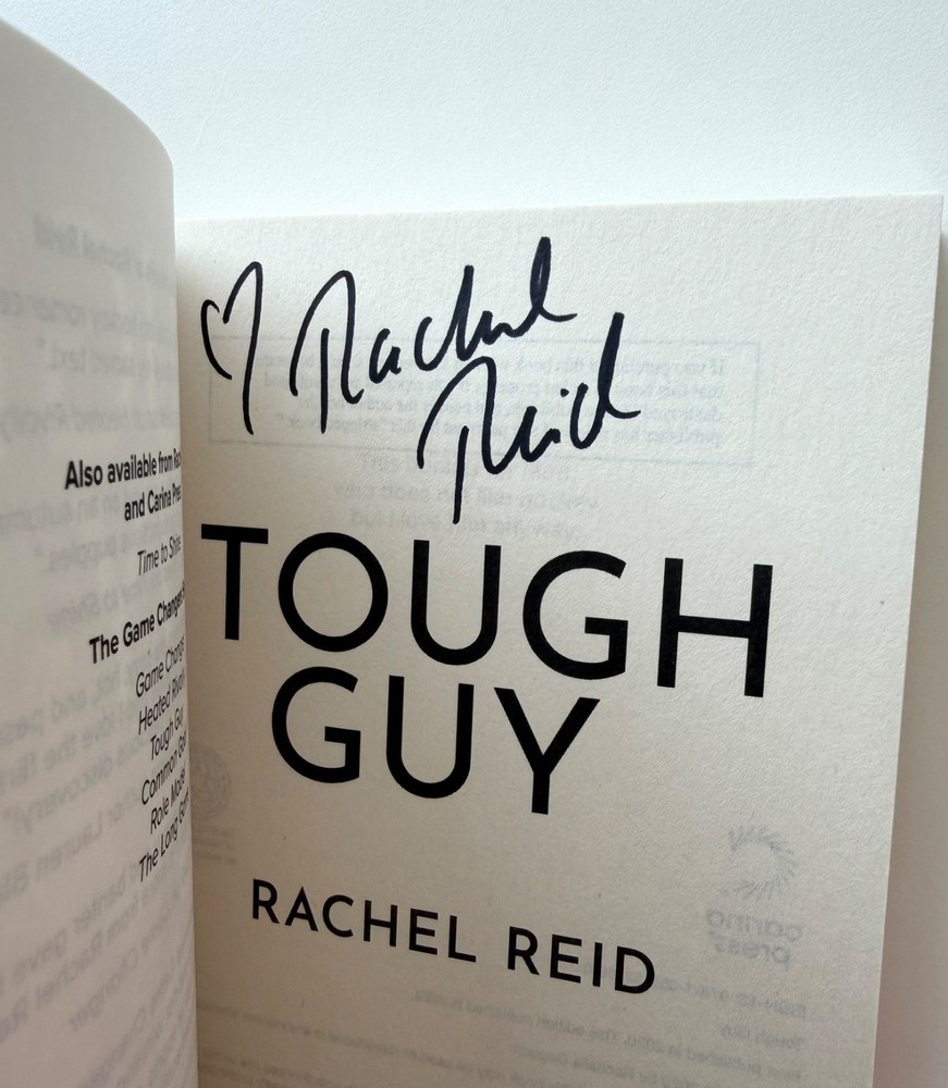 RACHEL REID – TOUGH GUY Signed/autographed book (author of HEATED RIVALRY)