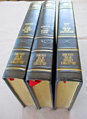 Time Life COLLECTOR’S LIBRARY OF THE CIVIL WAR 3 Volume HC Set LEATHER Nice!