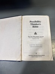 Holy Bible Possibility Thinkers Edition NKJV Robert Schuller 1984 Thomas Nelson
