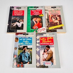 5x Harlequin American Romance Paperback Books/Novels – Multiple Titles/Authors