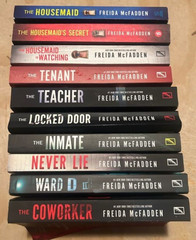 Freida McFadden Lot Of 10 PB Housemaid Trilogy Tenant Ward D Inmate Never Lie