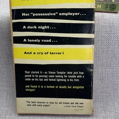 The Saint 7 book lot by Leslie Charteris Vintage 1930s 40s Paperbacks Avon