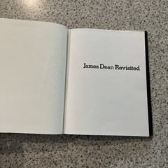 James Dean Revisited Hardcover, by Dennis Stock- good w/DJ 1978 The Viking Press