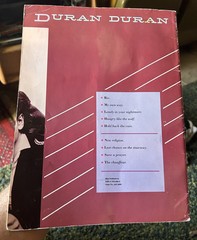 Duran Duran RIO Official Music and Song Book 1982 Hal Leonard
