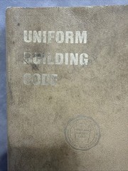 1979 Uniform Building Code ICBO Vintage Construction Contractor Manual