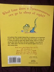 Mama Rex And T Stay Up Late Rachel Vail 1st Scholastic Printing 2001 Softcover
