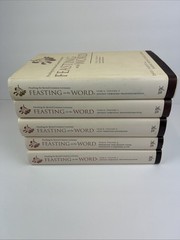 Lot of 5 Feasting on the Word Year Volumes 1-ABC 2-B 3-B By Bartlett & Taylor