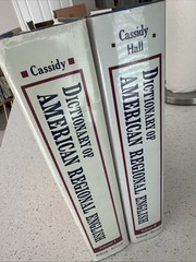 DICTIONARY OF AMERICAN REGIONAL ENGLISH~ Volume I & II D-H