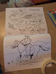 VINTAGE 1983 United States Coloring Book