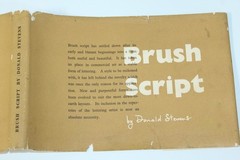 Brush Script by Donald Stevens (1953) HCDJ